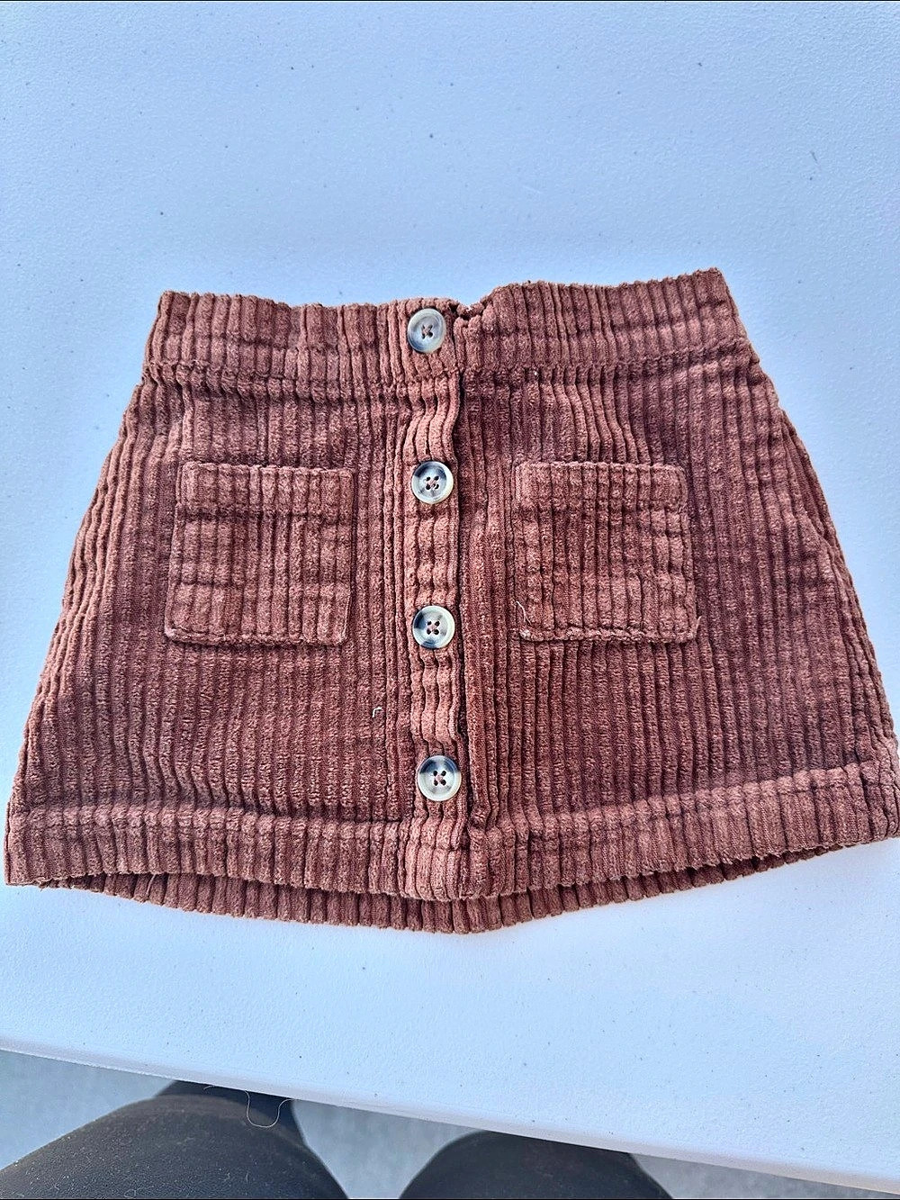 Corduroy Shorts in Brown Like New